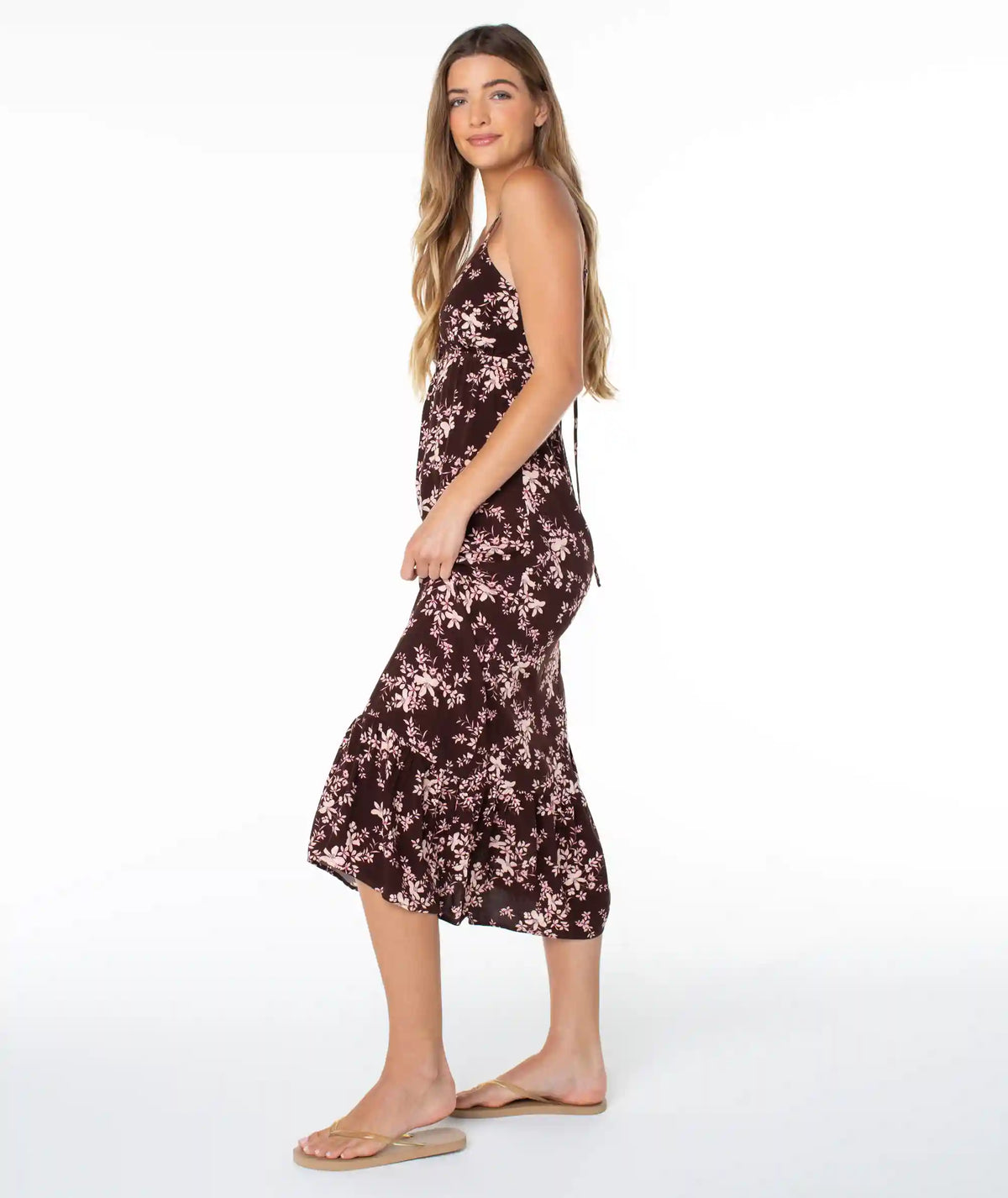 Warm Rays Midi Dress