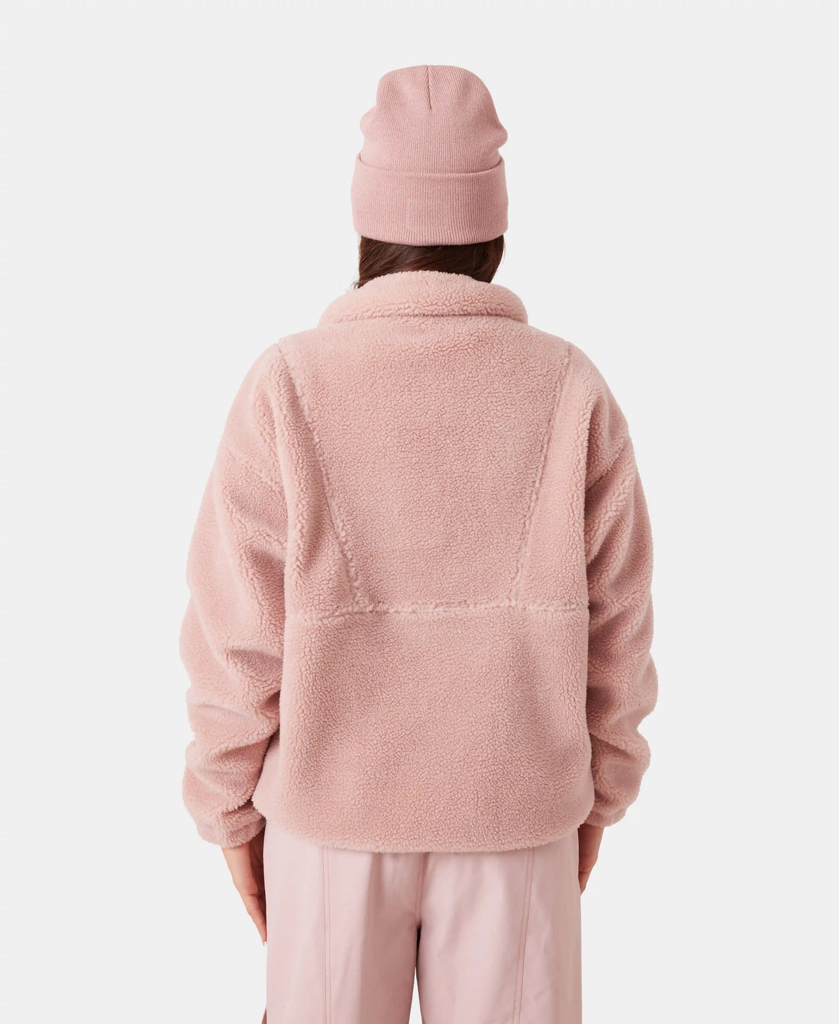 W25 Rita Half Zip Sherpa Anorak