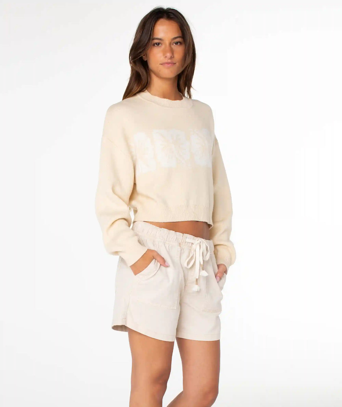 Hibiscus Harmony Sweater