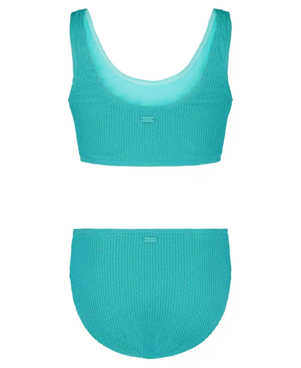 Girls' Crinkle Texture Bikini Set