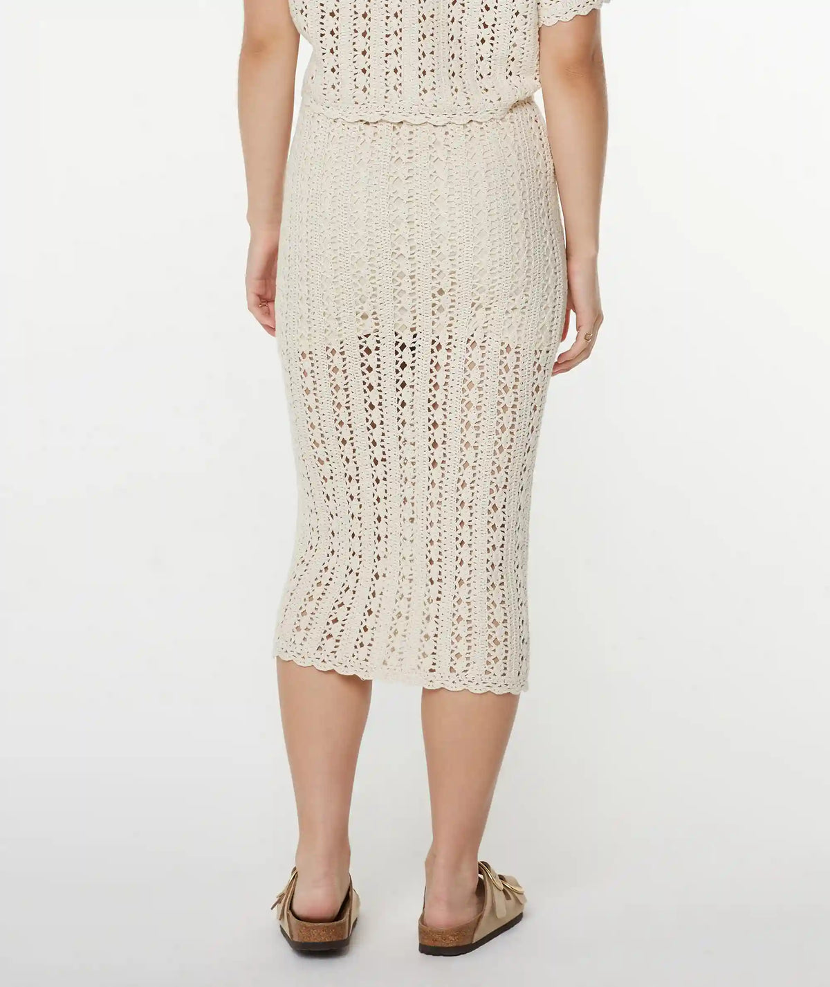 Sea Swirl Crochet Skirt