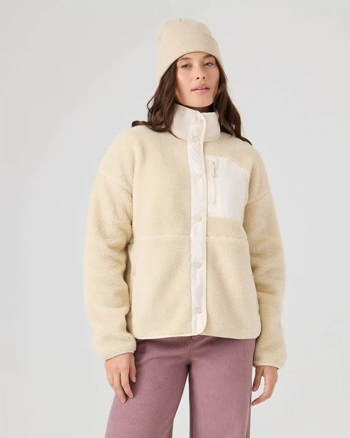 Axel Bonded Sherpa Jacket