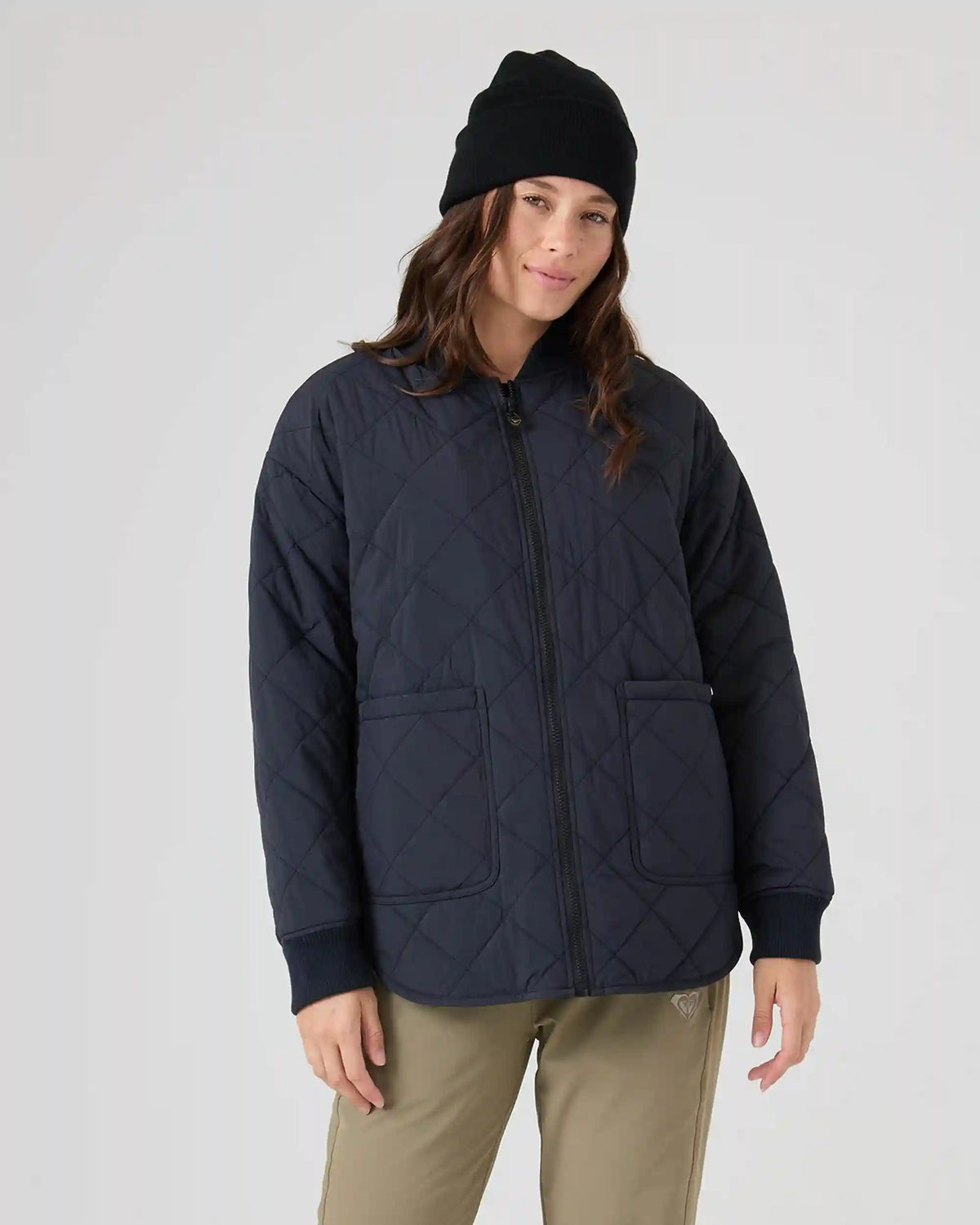 W25 Aurora Quilted Bomber