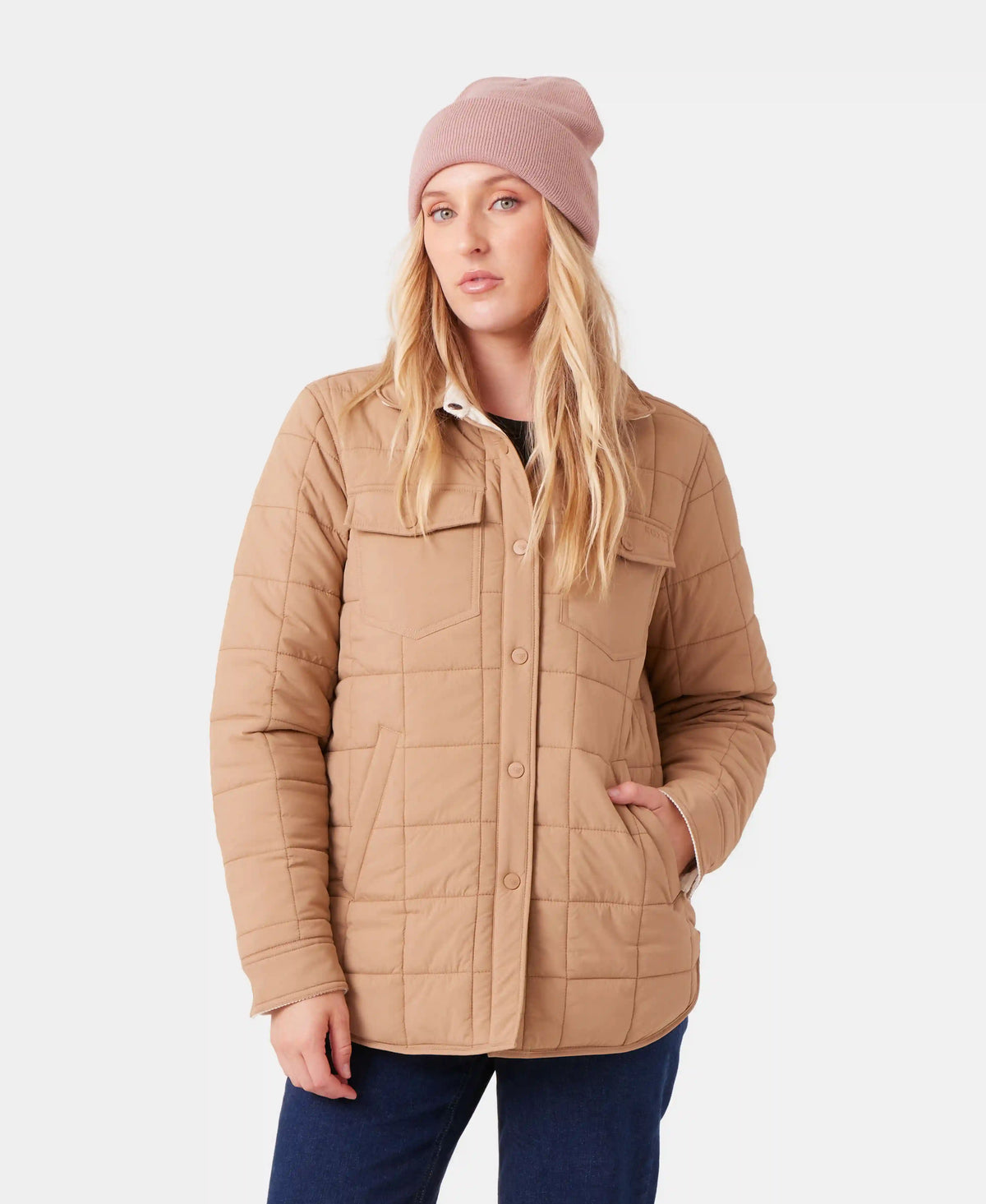 W25 Alpine Quilted Shacket