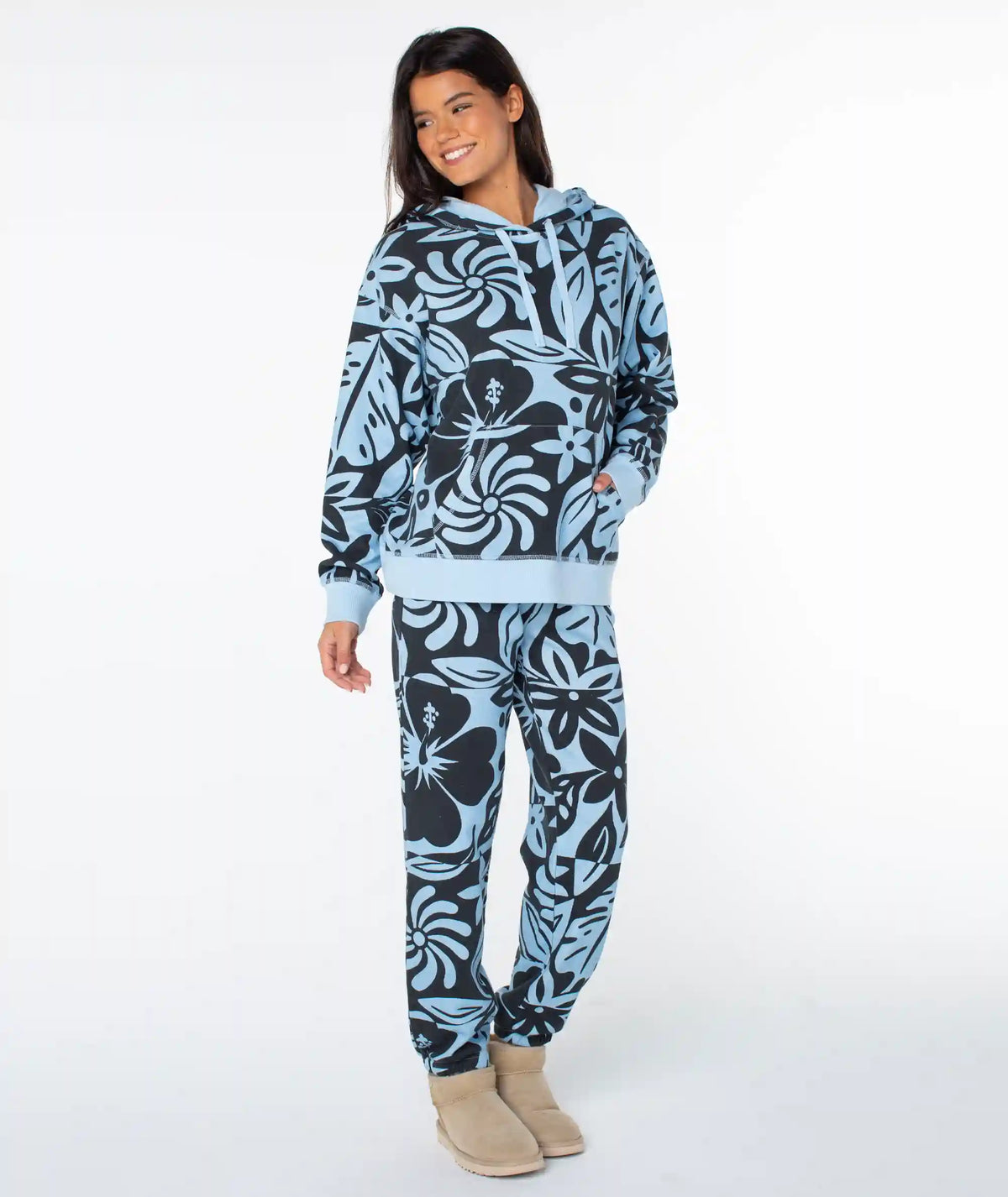 Maile Printed Hoodie