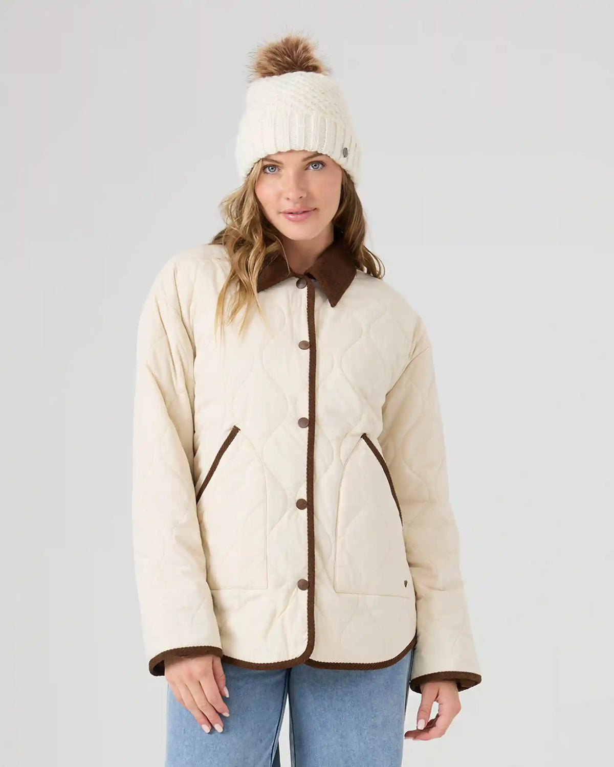 Nyvea Quilted Barn Jacket