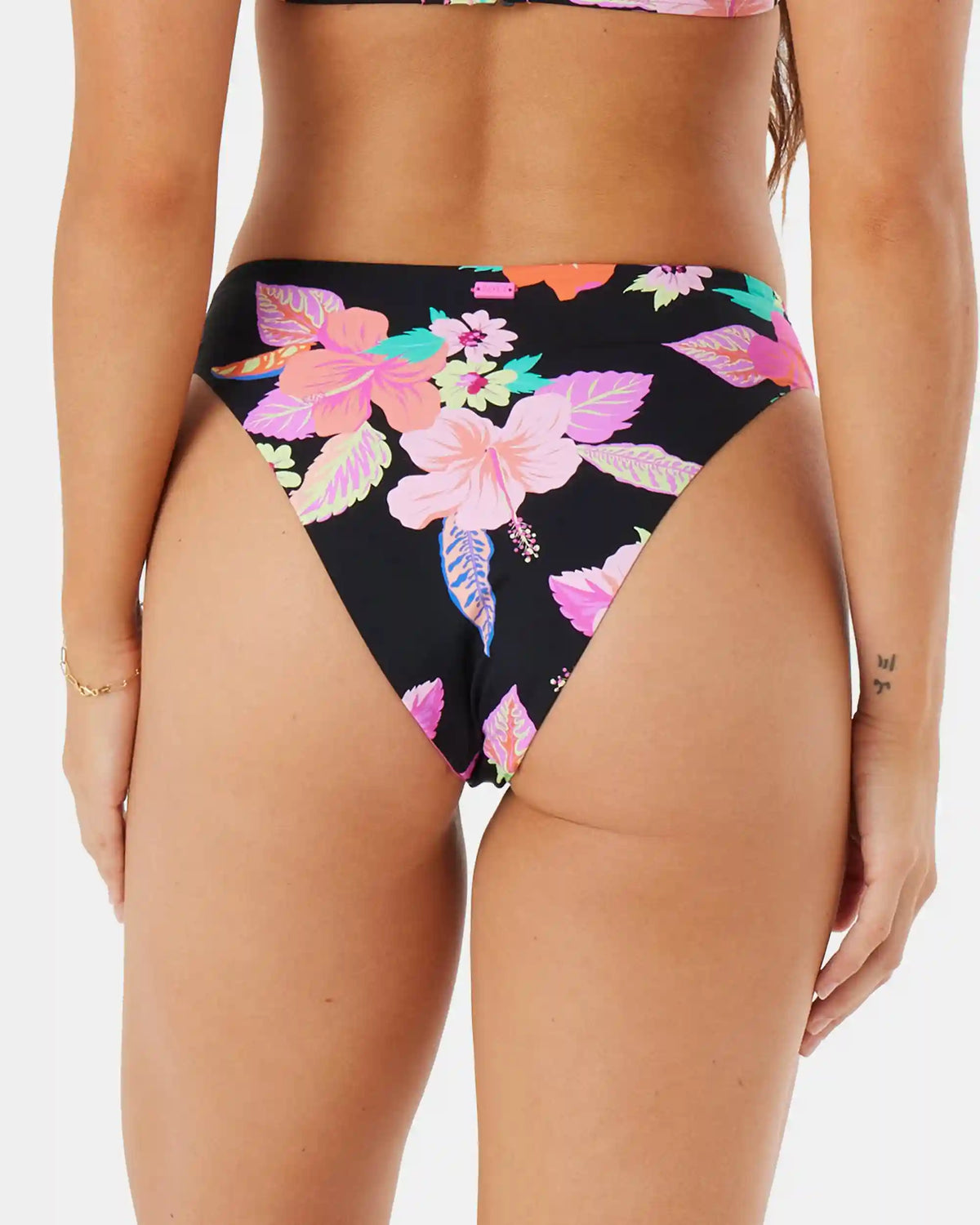 Wanderlust Midrise High Leg Moderate Bikini Bottom