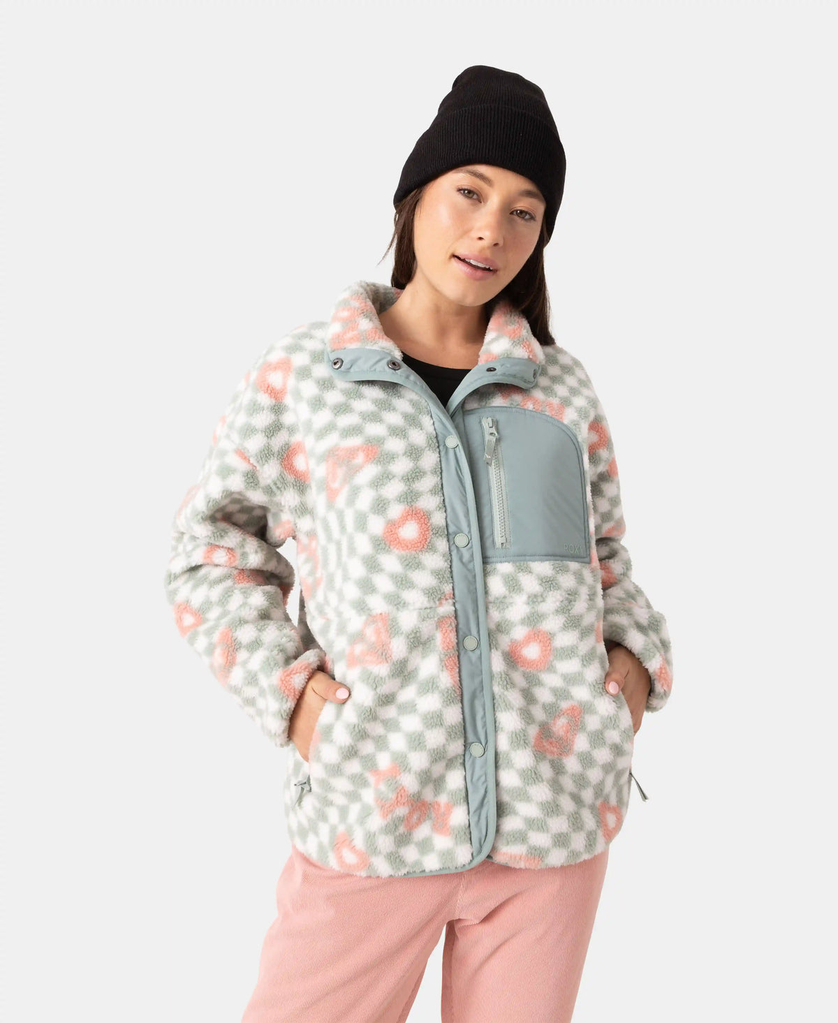 W25 Axel Bonded Sherpa Jacket