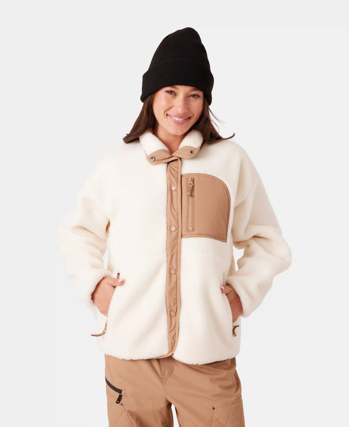 W25 Axel Bonded Sherpa Jacket