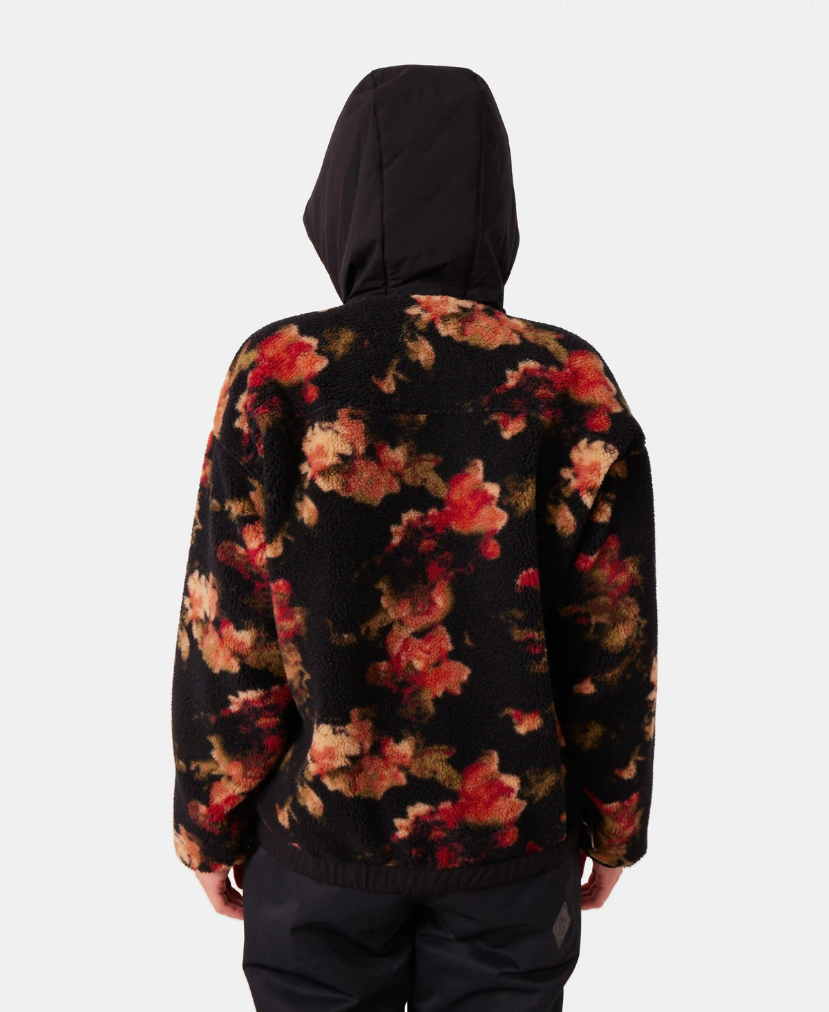 W25 Everest Full Zip Hooded Sherpa