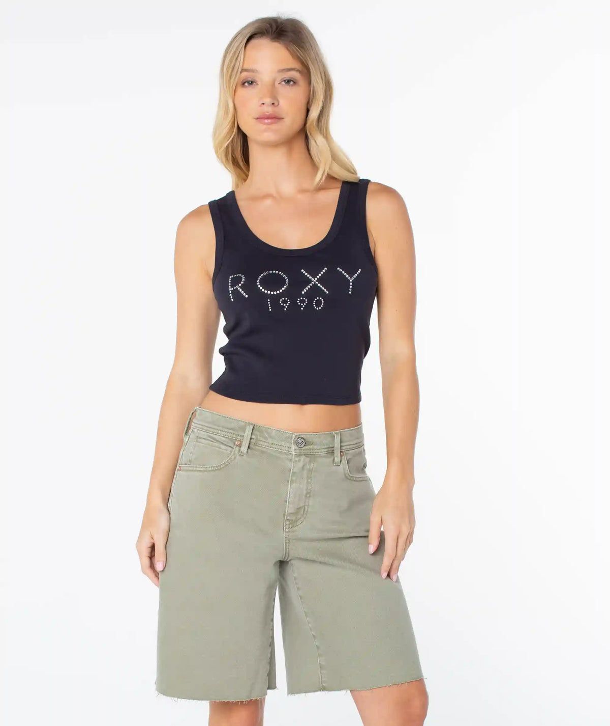 Shine Bright Scoop Baby Rib Tank