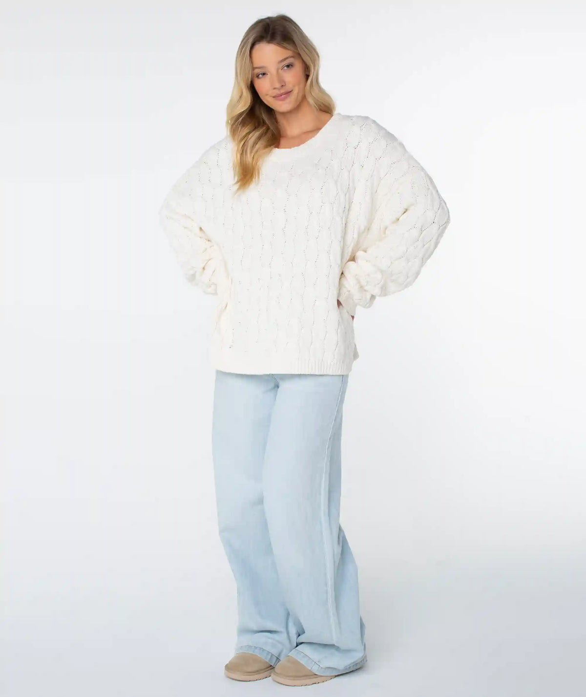 Cold Front Cable Sweater