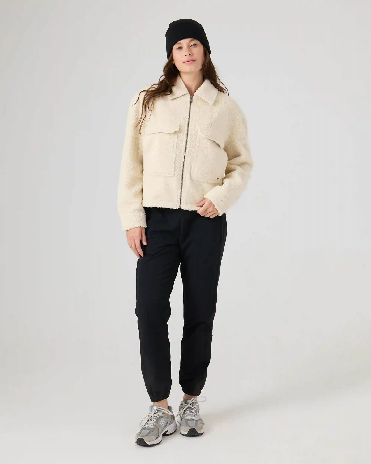 Amelia Cropped Boucle Jacket
