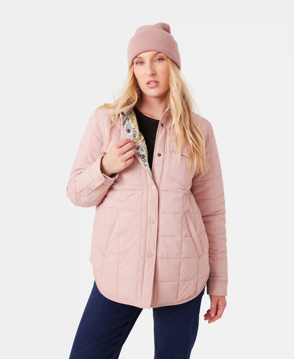W25 Alpine Quilted Shacket