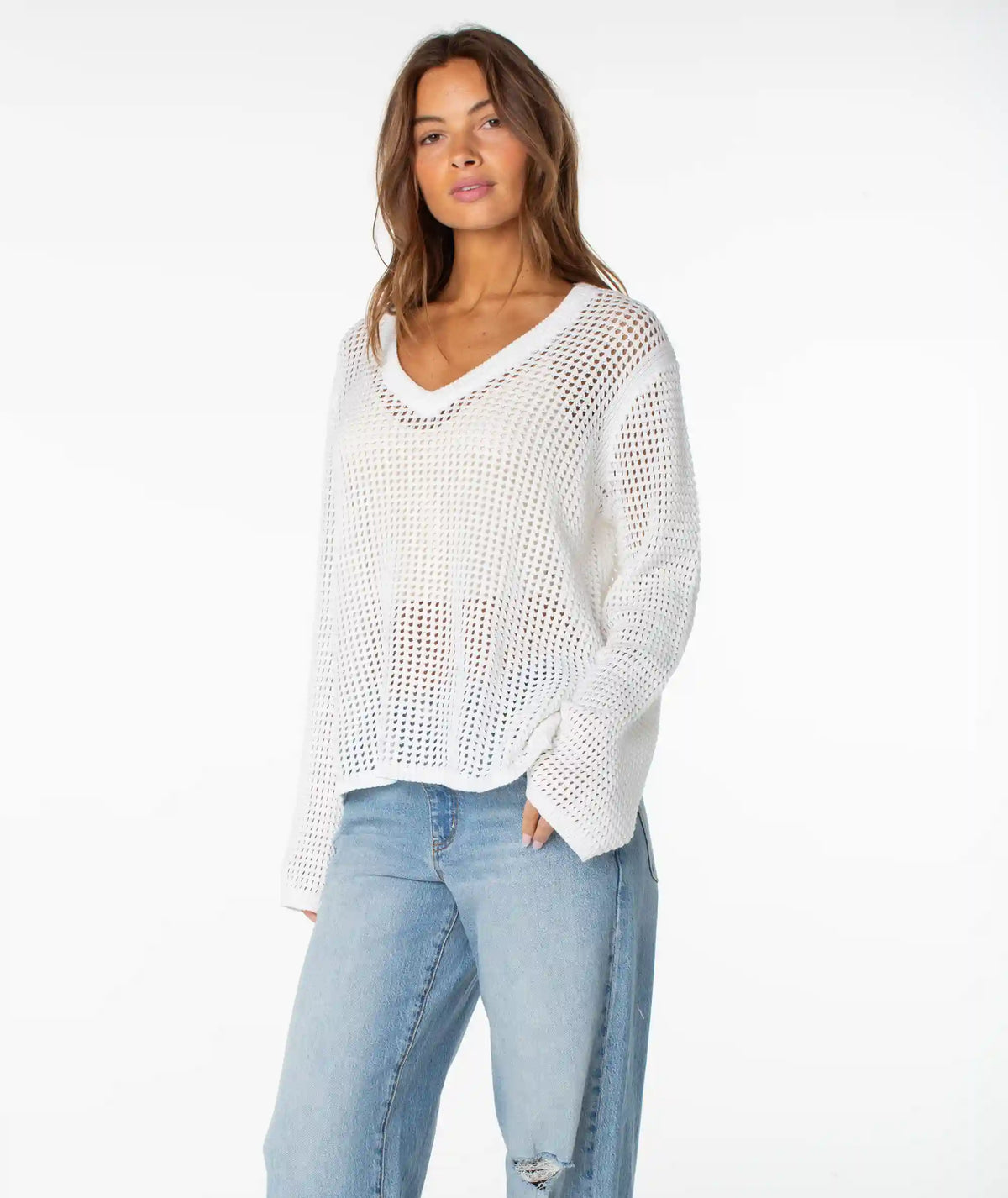 Summer Nights V Neck Tunic