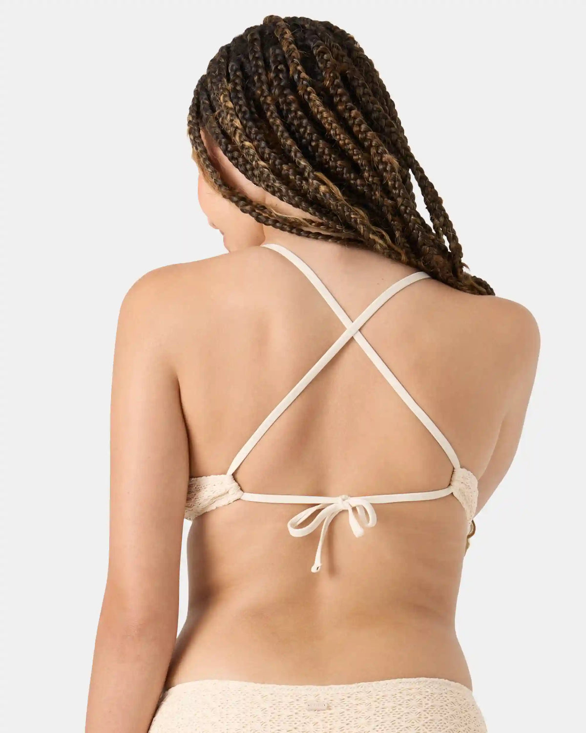 Crochet Athletic Triangle Bikini Top