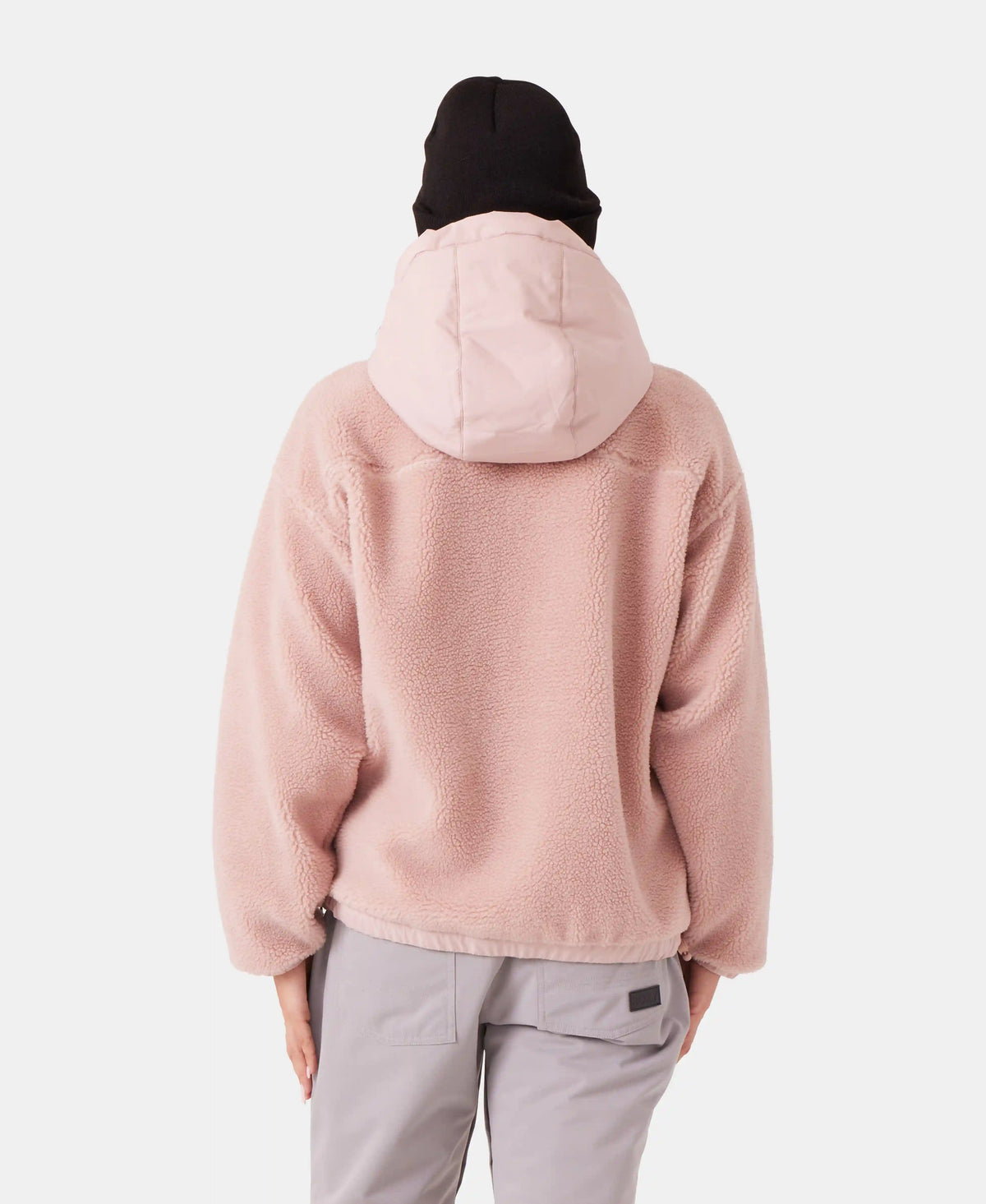 W25 Everest Full Zip Hooded Sherpa