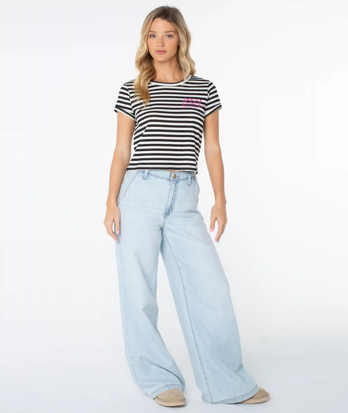 Vintage Roxy Stripe Top